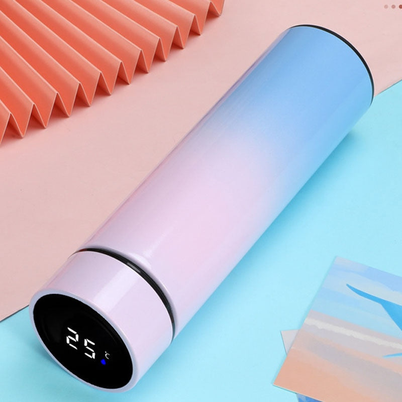 ThermoGlow - Garrafa Térmica Inteligente com Sensor de Temperatura e Display LED