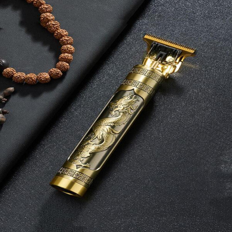 DragonEdge Groomer: Aparador de Barba e Cabelo Elétrico - Domine seu Estilo